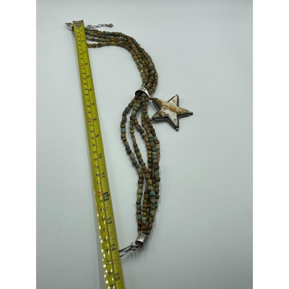 JAY KING 925 Sterling Turquoise Necklace w/ Jasper - Picture 12 of 12